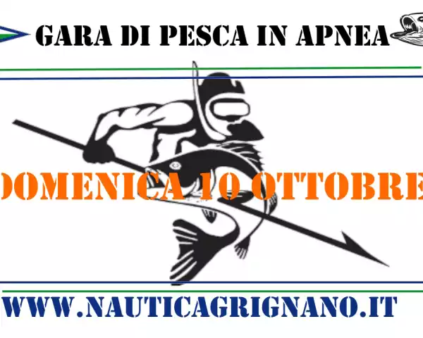 Domenica 21 aprile , gara di pesca subacquea